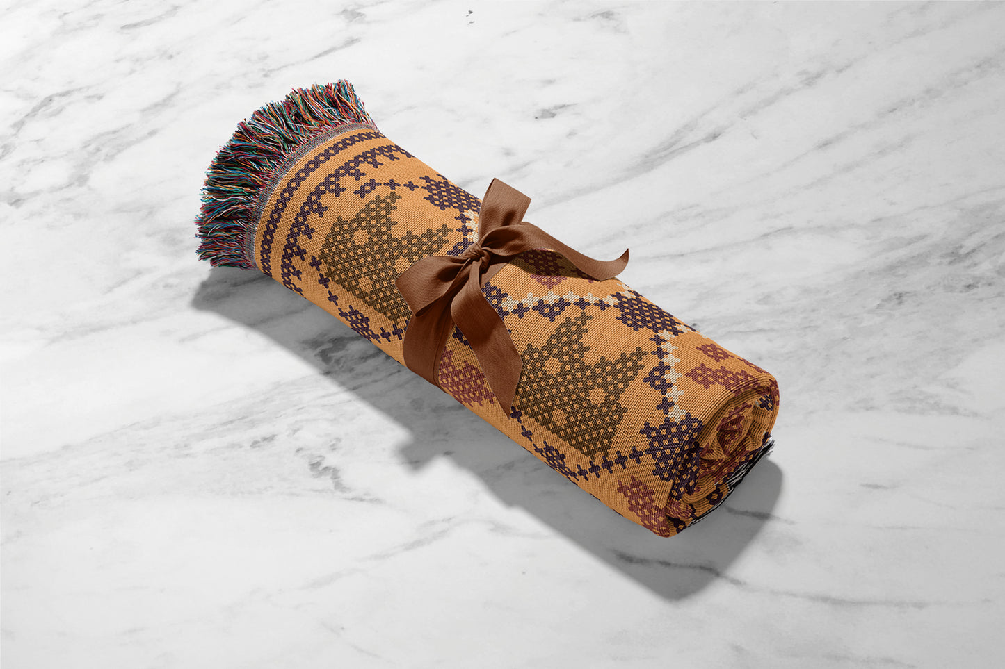 Cats and Paws | Woven Blanket | Pet Collection