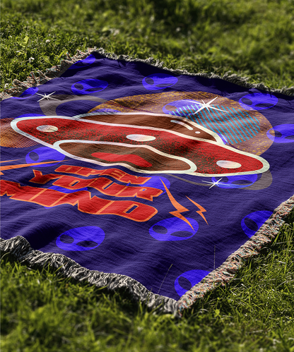 Open Your Mind | Woven Blanket | UFO Collection